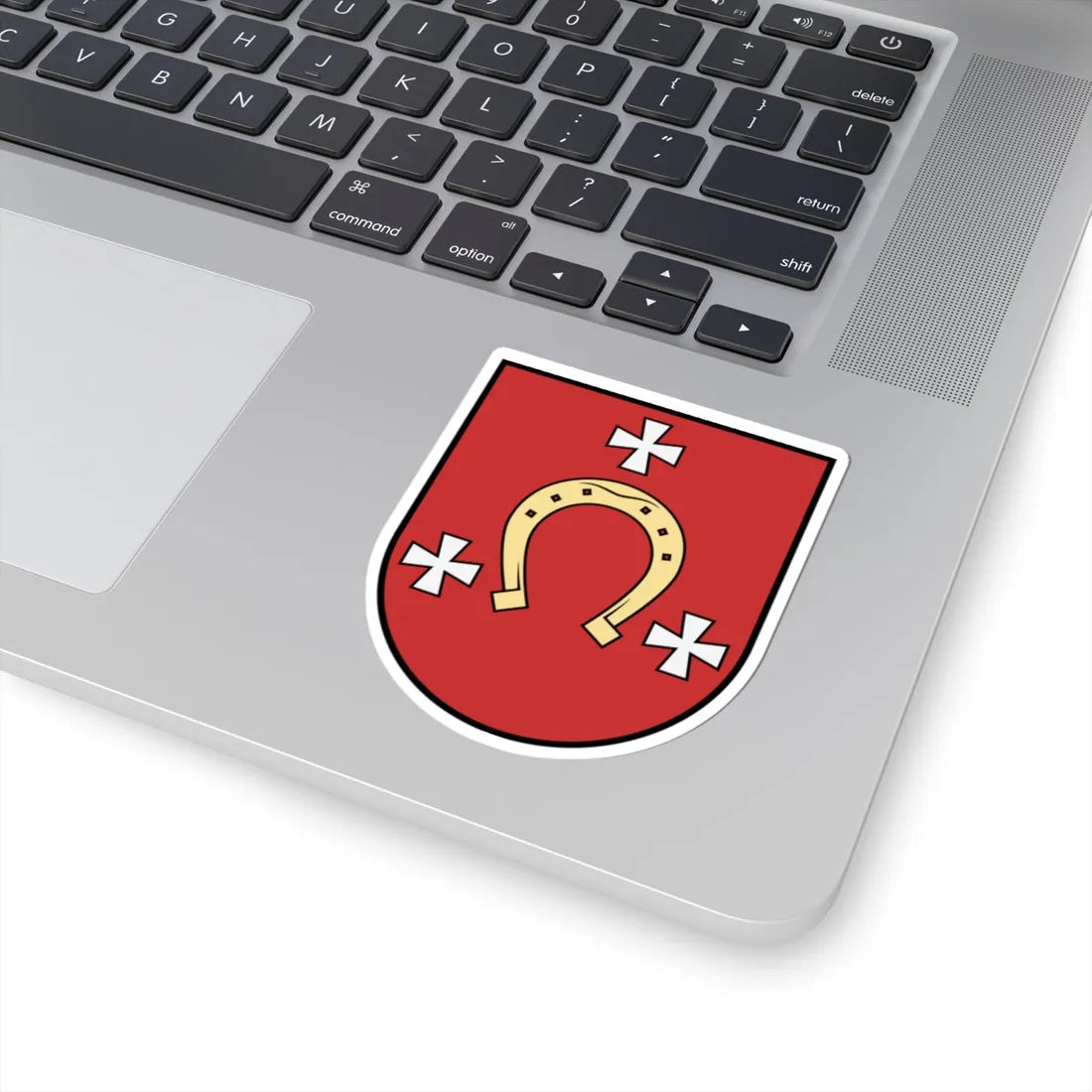 Kovel coat of arms lesser (Ukraine) (Coat of Arms) STICKER Vinyl Kiss-Cut Decal - The Sticker Space