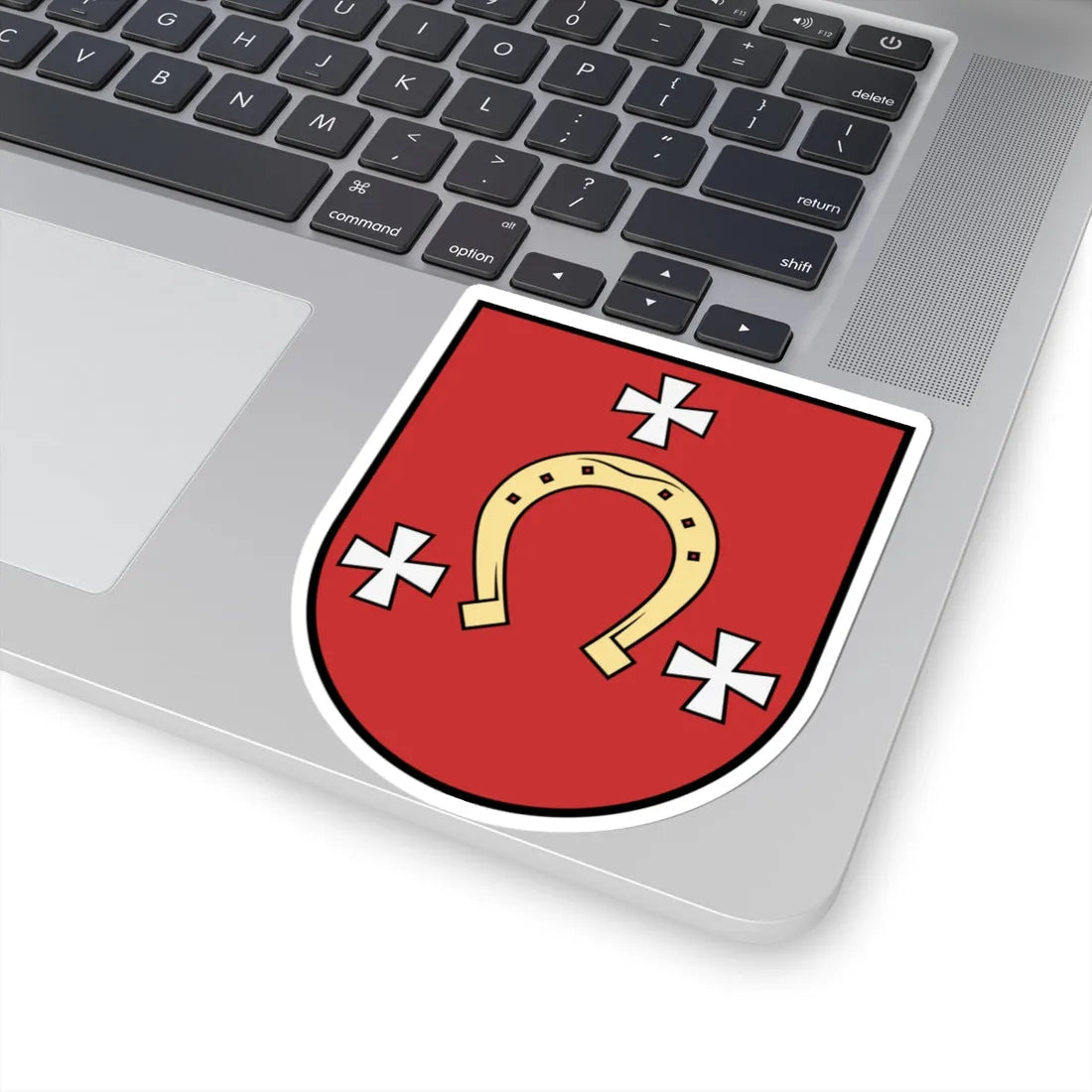 Kovel coat of arms lesser (Ukraine) (Coat of Arms) STICKER Vinyl Kiss-Cut Decal - The Sticker Space