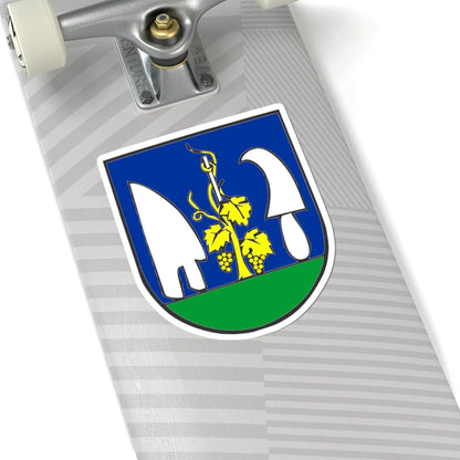 Kozarovce erb (Slovakia) (Coat of Arms) STICKER Vinyl Kiss-Cut Decal - The Sticker Space