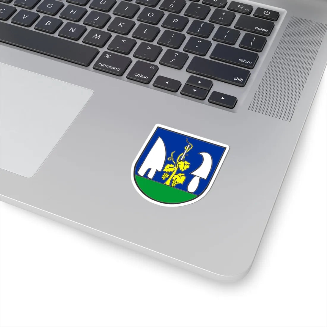 Kozarovce erb (Slovakia) (Coat of Arms) STICKER Vinyl Kiss-Cut Decal - The Sticker Space