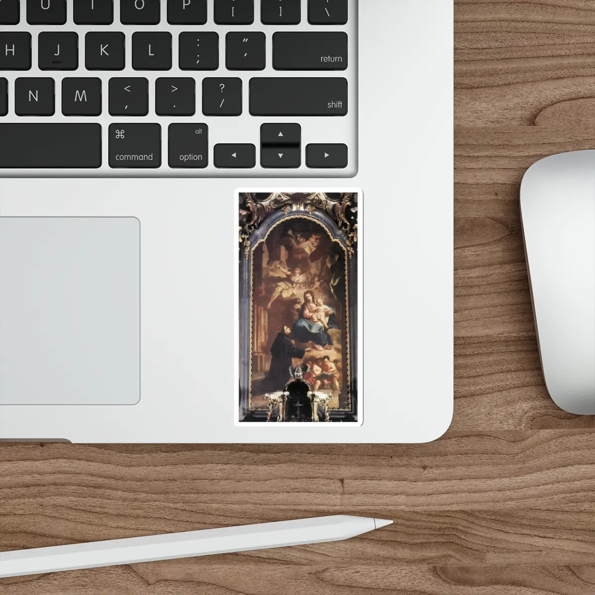 SKU:26223133813192794322 Sticker types:White Shape:Die-Cut Sizes:4" × 4"