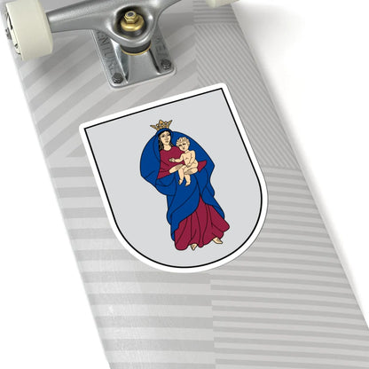 Kretinga COA (Lithuania) (Coat of Arms) STICKER Vinyl Kiss-Cut Decal - The Sticker Space