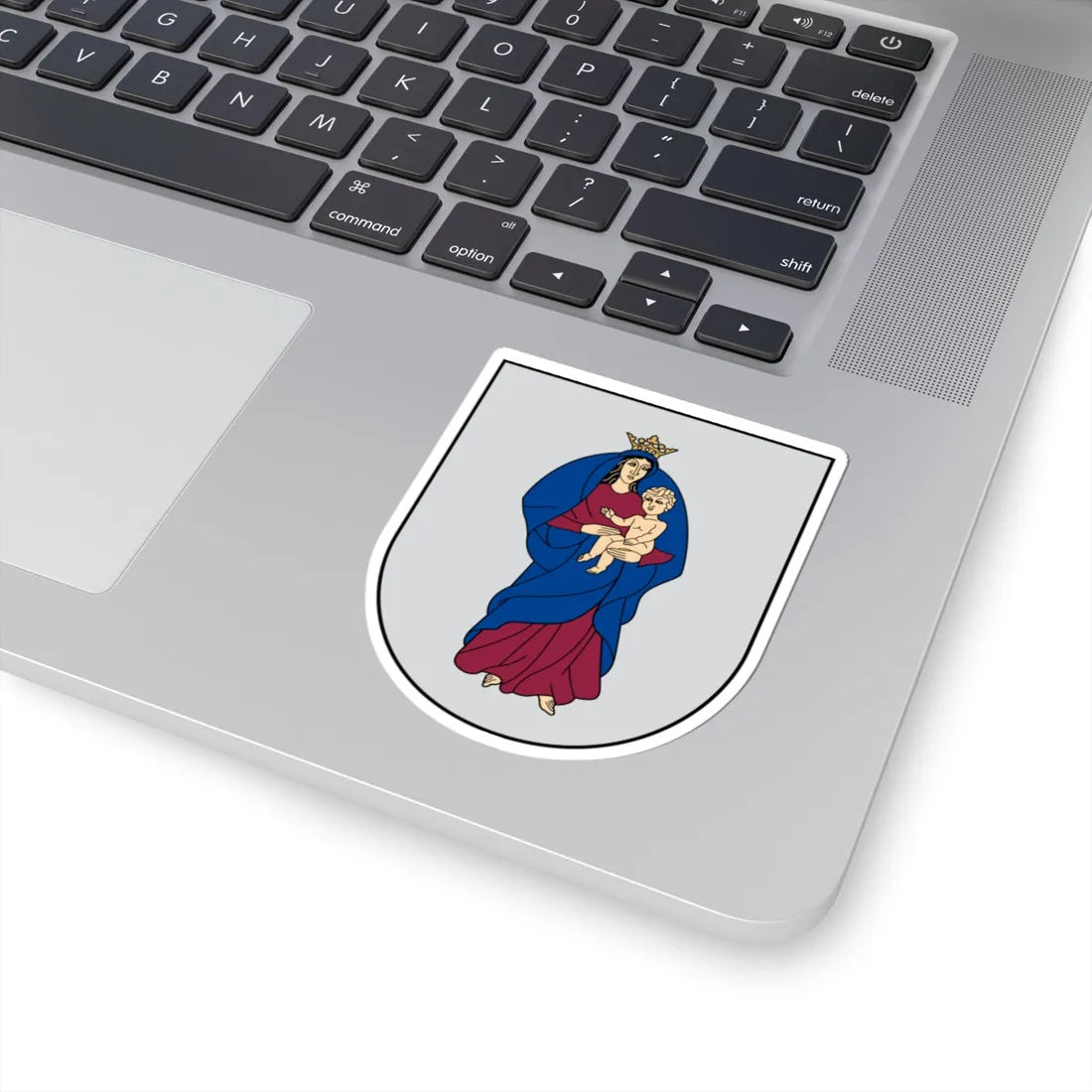 Kretinga COA (Lithuania) (Coat of Arms) STICKER Vinyl Kiss-Cut Decal - The Sticker Space