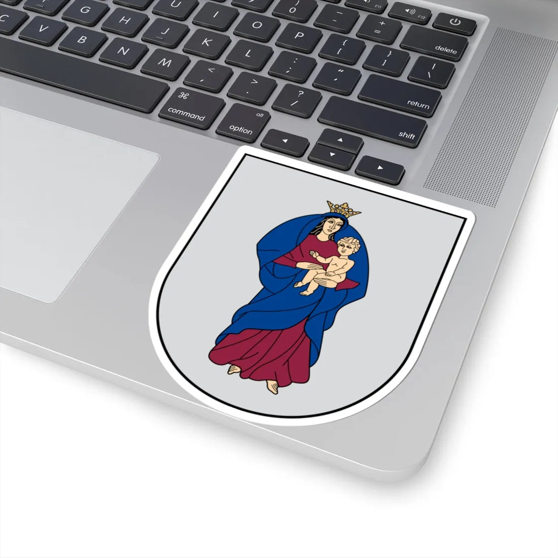 Kretinga COA (Lithuania) (Coat of Arms) STICKER Vinyl Kiss-Cut Decal - The Sticker Space