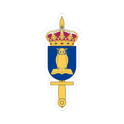 Krigsarkivet vapen (Sweden) (Coat of Arms) STICKER Vinyl Kiss-Cut Decal 3 Inch White - The Sticker Space