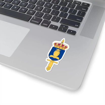 Krigsarkivet vapen (Sweden) (Coat of Arms) STICKER Vinyl Kiss-Cut Decal - The Sticker Space