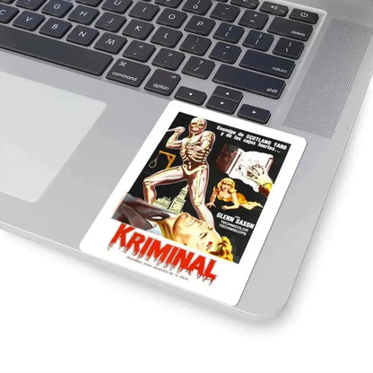 KRIMINAL 1966 Movie Poster - STICKER Vinyl Kiss-Cut Decal - The Sticker Space