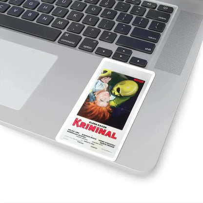 KRIMINAL (ITALIAN) 1966 Movie Poster - STICKER Vinyl Kiss-Cut Decal - The Sticker Space
