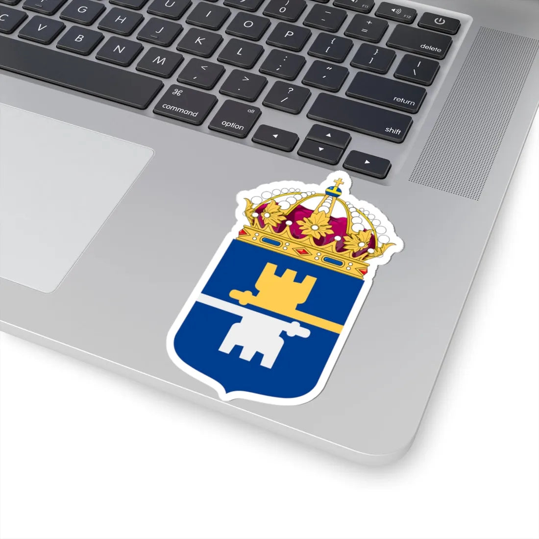 Kriminalvarden vapen bra (Sweden) (Coat of Arms) STICKER Vinyl Kiss-Cut Decal - The Sticker Space