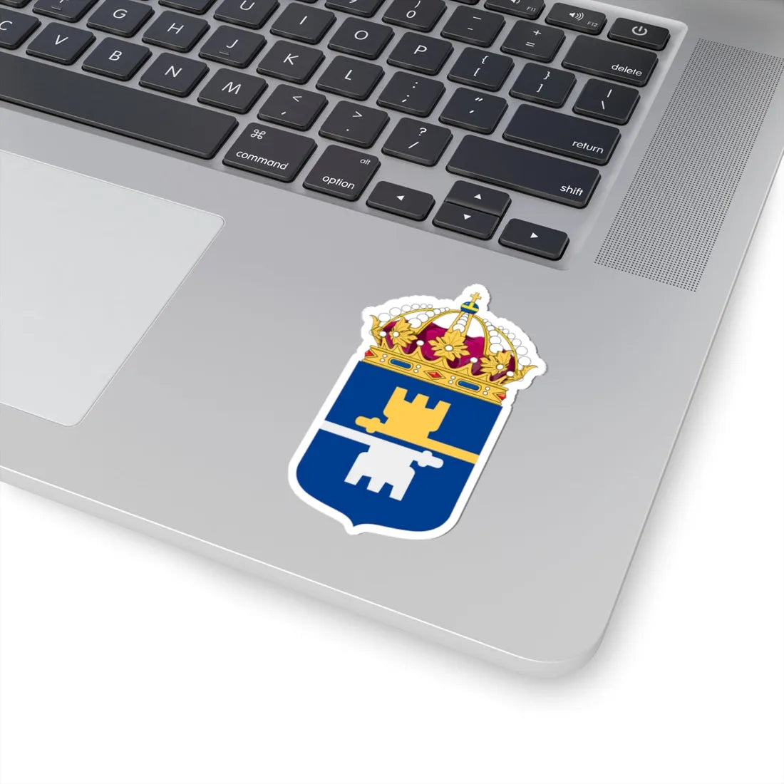 Kriminalvarden vapen bra (Sweden) (Coat of Arms) STICKER Vinyl Kiss-Cut Decal - The Sticker Space