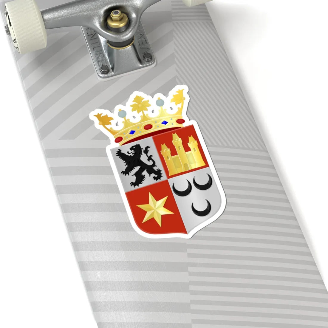 Krimpenerwaard wapen (Netherlands) (Coat of Arms) STICKER Vinyl Kiss-Cut Decal - The Sticker Space