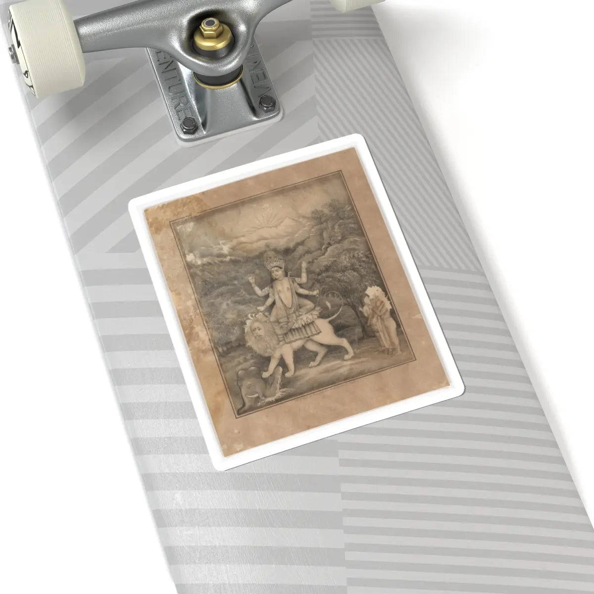 SKU:TSS-STICK-KRSDS-6X6-2 Sizes:6" × 6" Types:White