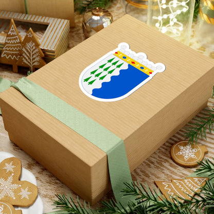 Kristiinankaupunki.vaakuna (Finland) (Coat of Arms) STICKER Vinyl Kiss-Cut Decal - The Sticker Space