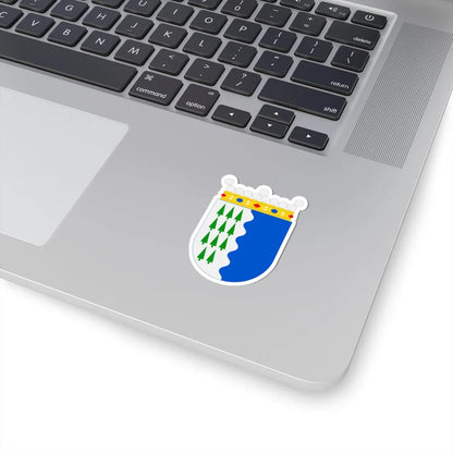 Kristiinankaupunki.vaakuna (Finland) (Coat of Arms) STICKER Vinyl Kiss-Cut Decal - The Sticker Space