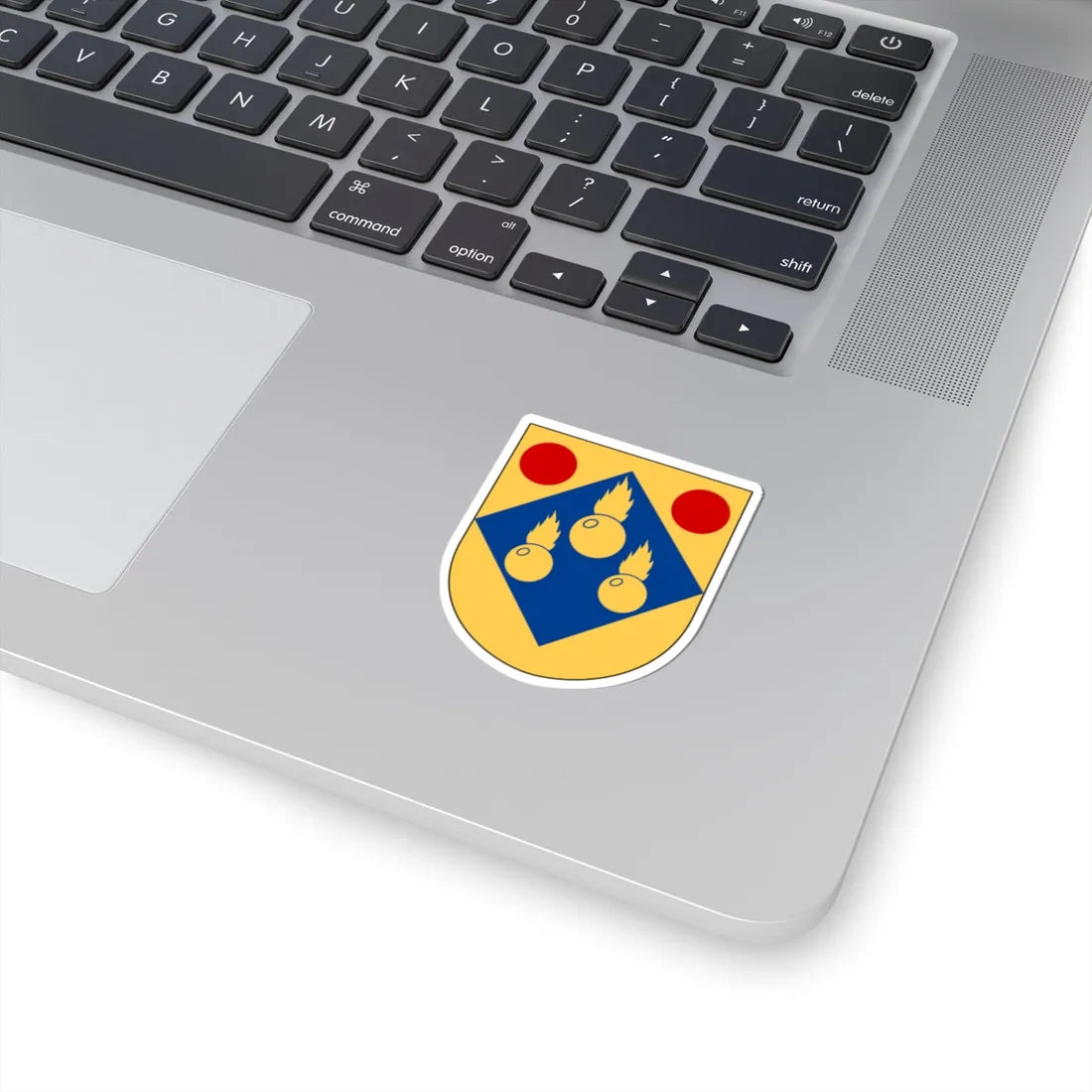Kärna församling vapen (Sweden) (Coat of Arms) STICKER Vinyl Kiss-Cut Decal - The Sticker Space