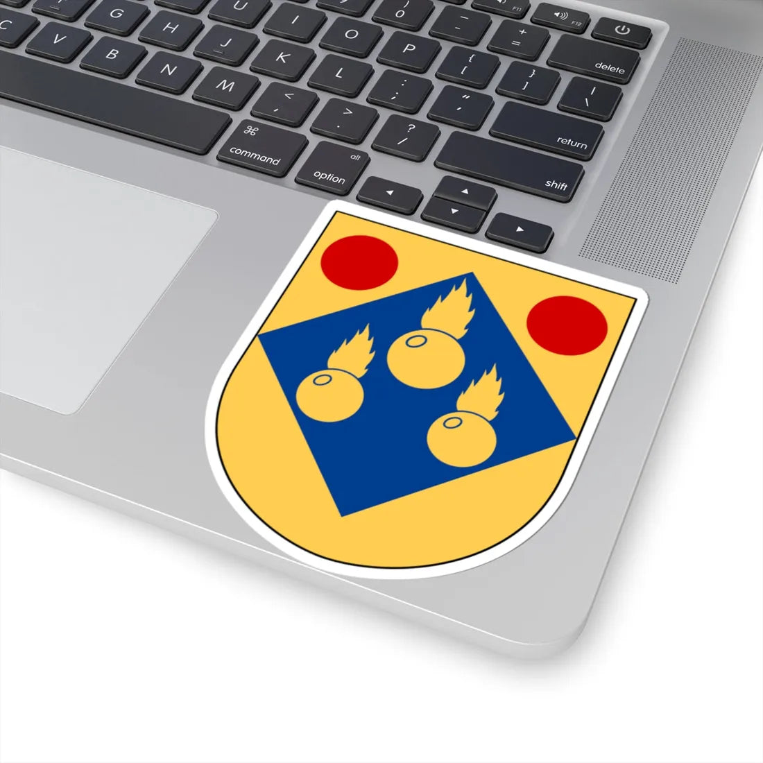 Kärna församling vapen (Sweden) (Coat of Arms) STICKER Vinyl Kiss-Cut Decal - The Sticker Space