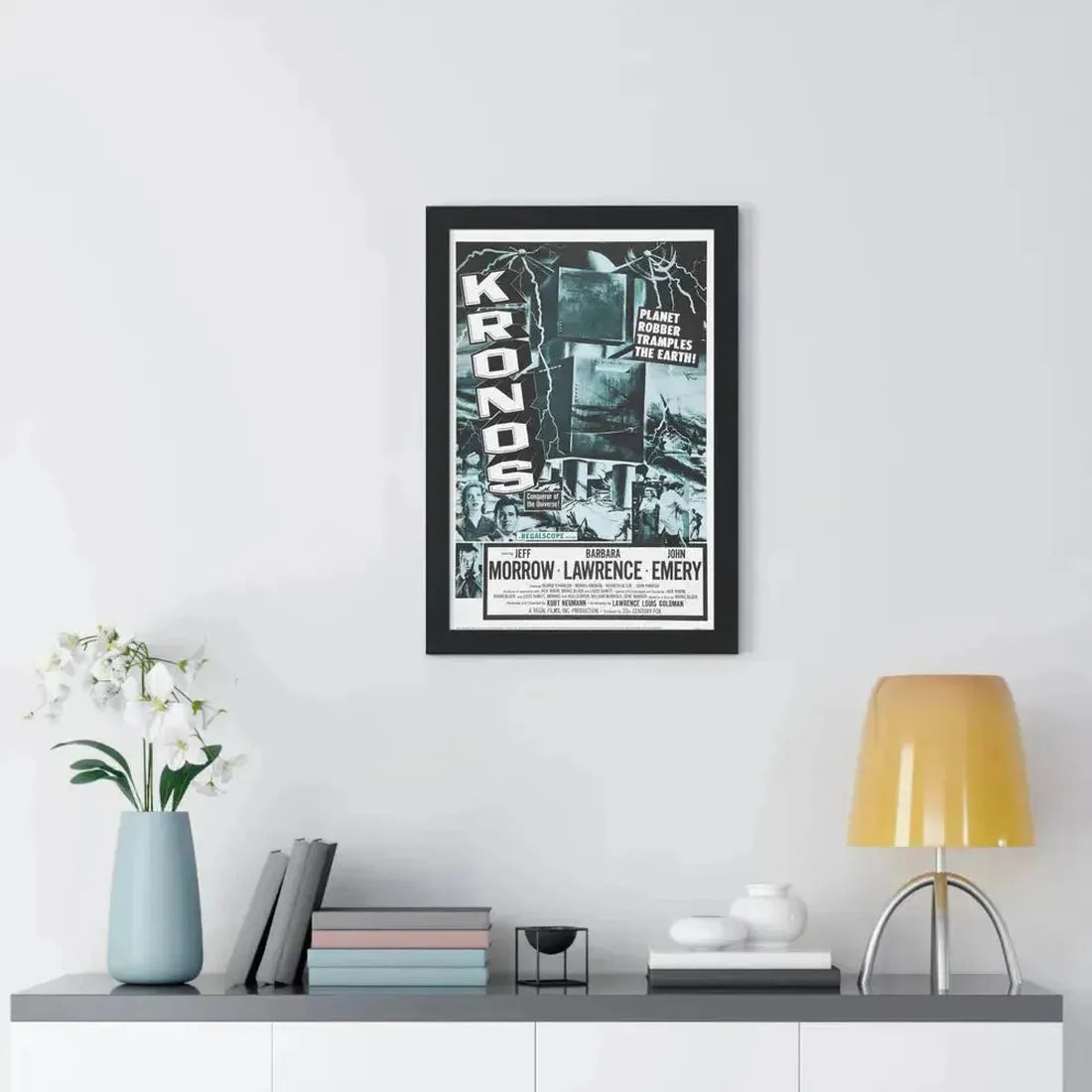 KRONOS 1957 - Framed Movie Poster - The Sticker Space