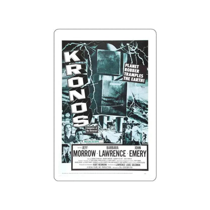 KRONOS 1957 Movie Poster STICKER Vinyl Die-Cut Decal 3 Inch - The Sticker Space