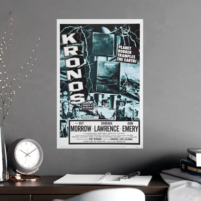 KRONOS 1957 - Paper Movie Poster-The Sticker Space