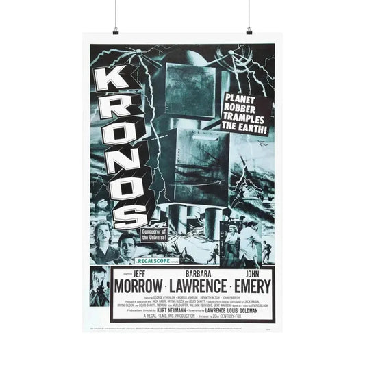 KRONOS 1957 - Paper Movie Poster 24″ x 36″ Matte - The Sticker Space