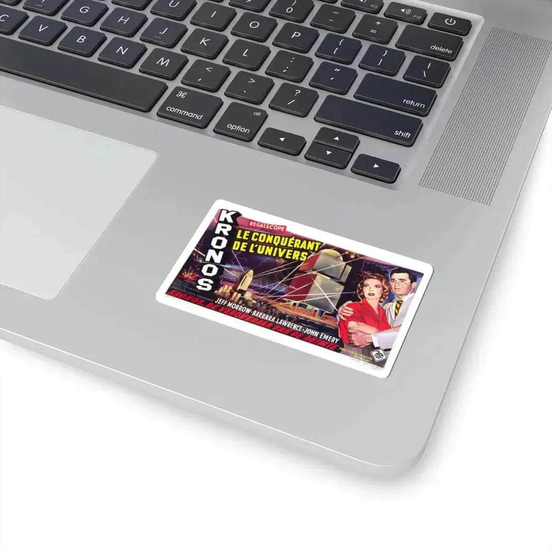 KRONOS (BELGIAN) 1957 Movie Poster - STICKER Vinyl Kiss-Cut Decal - The Sticker Space