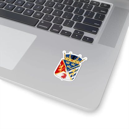 Kronprins Karl XV vapen (Sweden) (Coat of Arms) STICKER Vinyl Kiss-Cut Decal - The Sticker Space