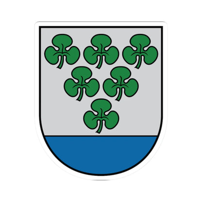 Kārsavas novads COA (Latvia) (Coat of Arms) STICKER Vinyl Kiss-Cut Decal 2 Inch White - The Sticker Space