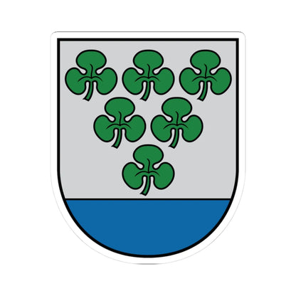 Kārsavas novads COA (Latvia) (Coat of Arms) STICKER Vinyl Kiss-Cut Decal 3 Inch White - The Sticker Space