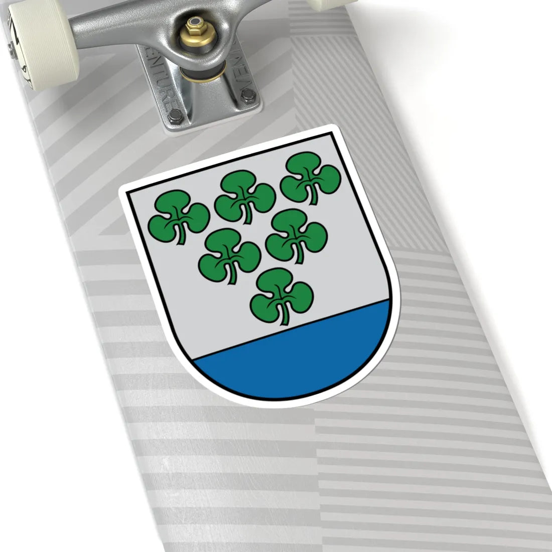 Kārsavas novads COA (Latvia) (Coat of Arms) STICKER Vinyl Kiss-Cut Decal - The Sticker Space