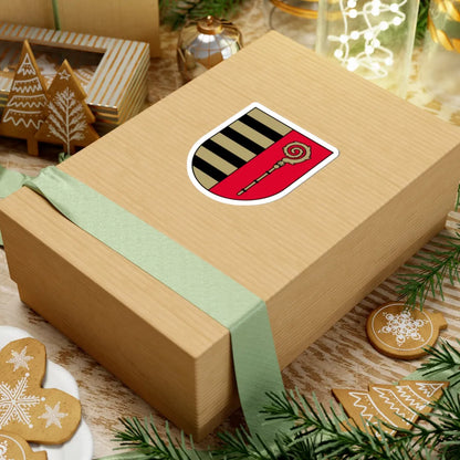 Krāslavas novads COA (Latvia) (Coat of Arms) STICKER Vinyl Kiss-Cut Decal - The Sticker Space