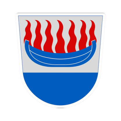 Kärsämäki.vaakuna (Finland) (Coat of Arms) STICKER Vinyl Kiss-Cut Decal 2 Inch White - The Sticker Space
