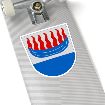 Kärsämäki.vaakuna (Finland) (Coat of Arms) STICKER Vinyl Kiss-Cut Decal - The Sticker Space