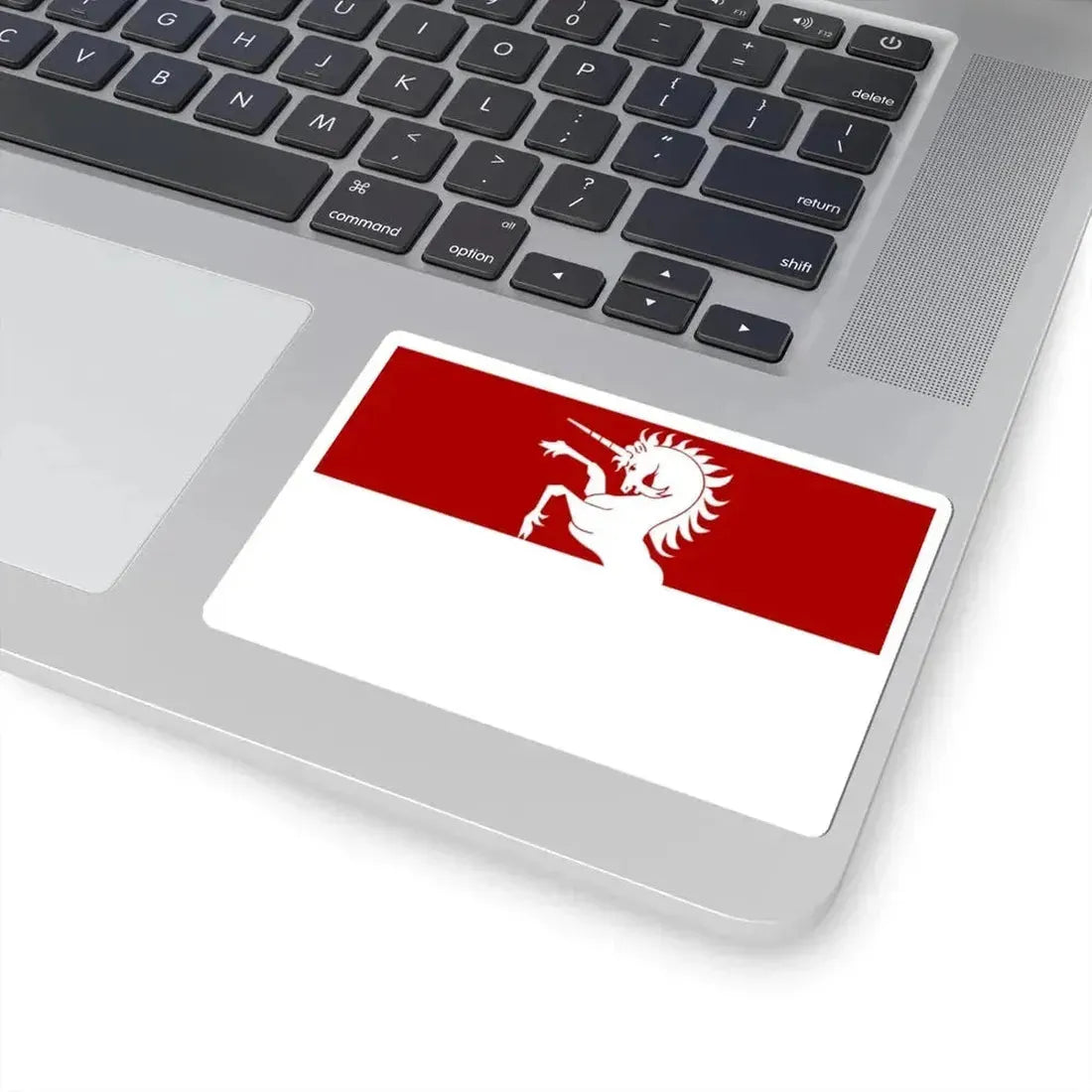 Kruibeke vlag (Belgium) STICKER Vinyl Kiss-Cut Decal - The Sticker Space