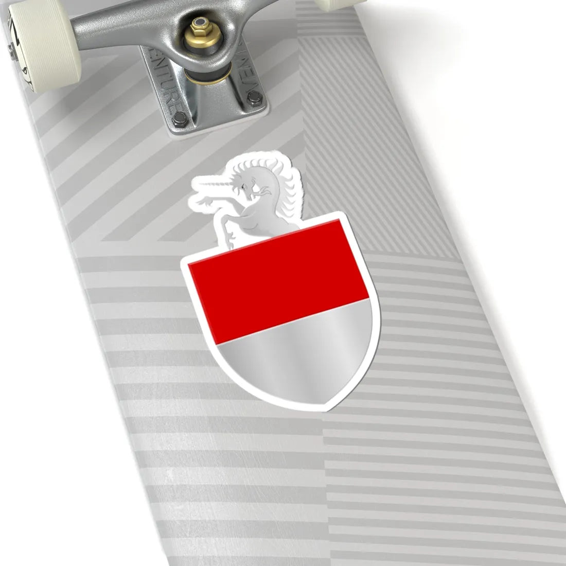 Kruibeke wapen (Belgium) (Coat of Arms) STICKER Vinyl Kiss-Cut Decal - The Sticker Space