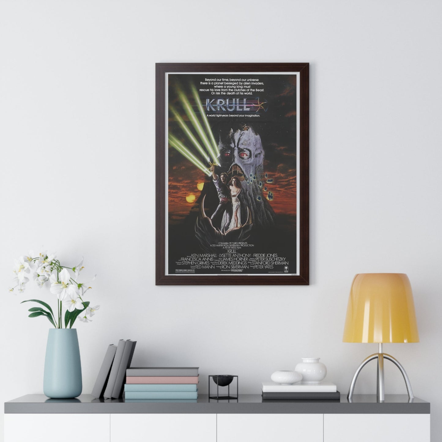 KRULL 1983 - Framed Movie Poster-The Sticker Space