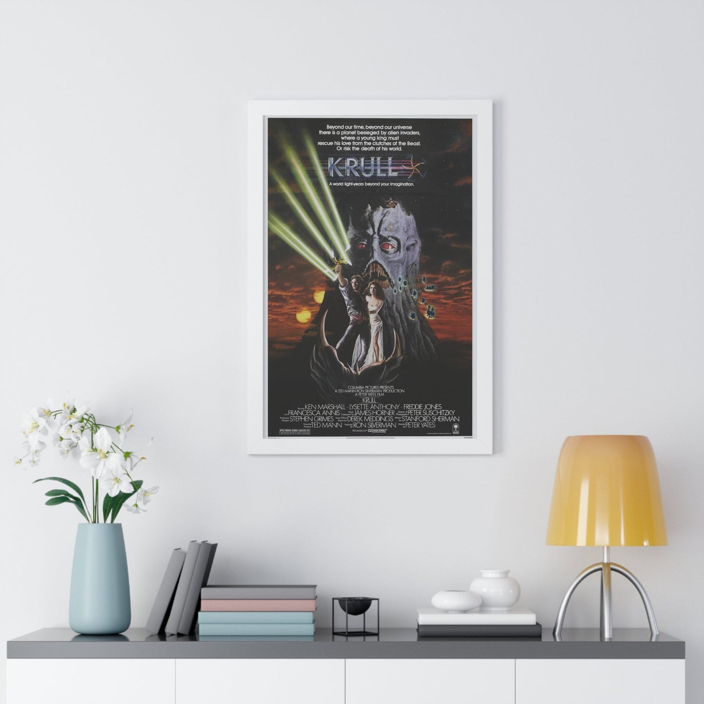 KRULL 1983 - Framed Movie Poster-The Sticker Space