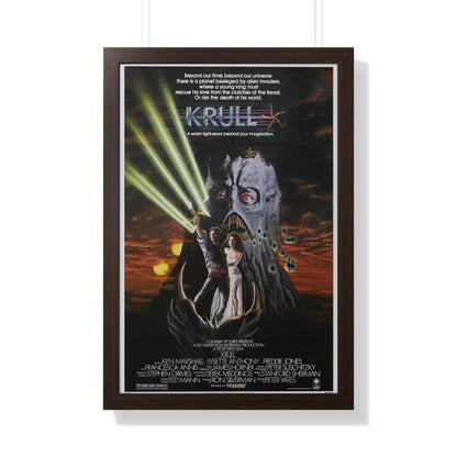 KRULL 1983 - Framed Movie Poster-20" x 30"-The Sticker Space