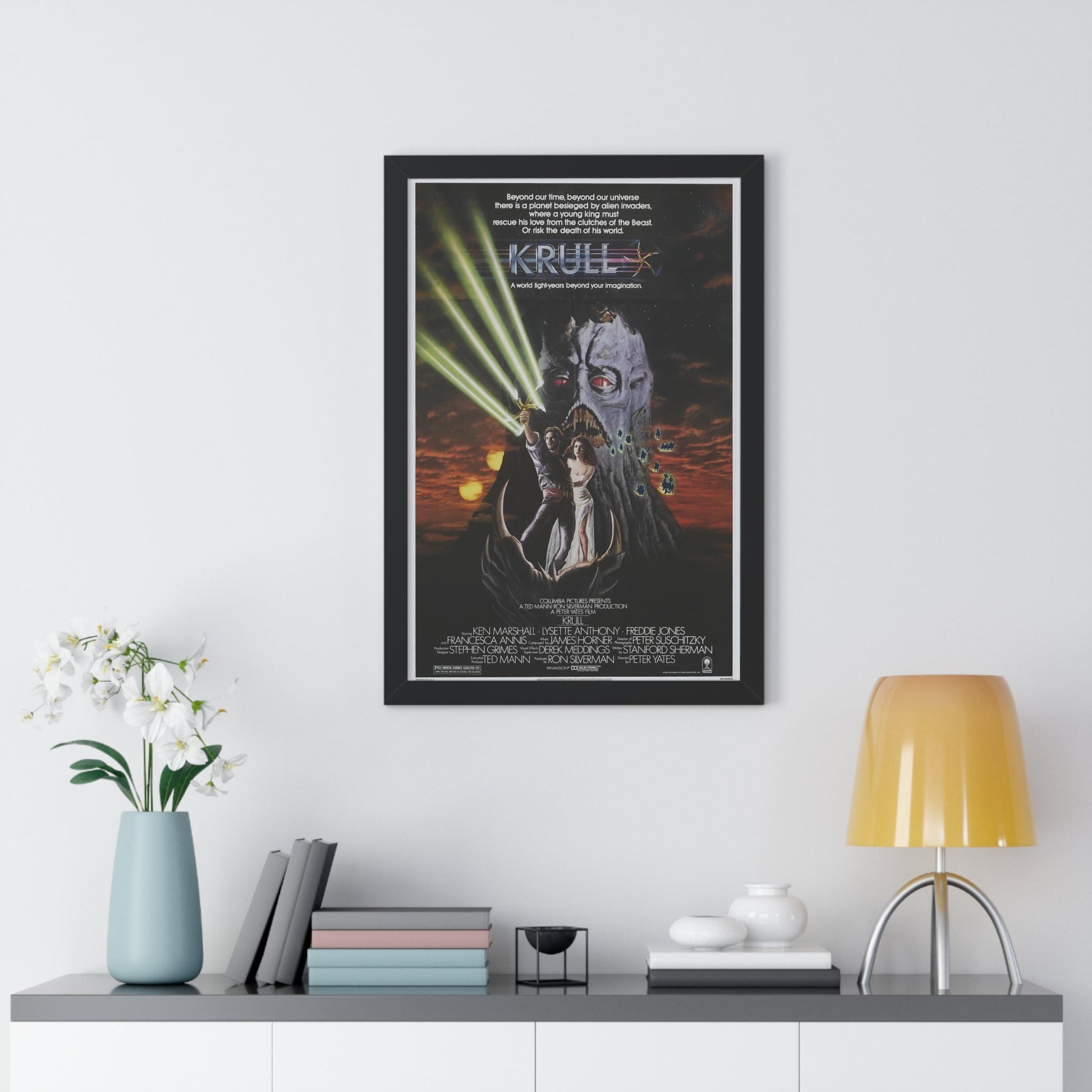 KRULL 1983 - Framed Movie Poster-The Sticker Space