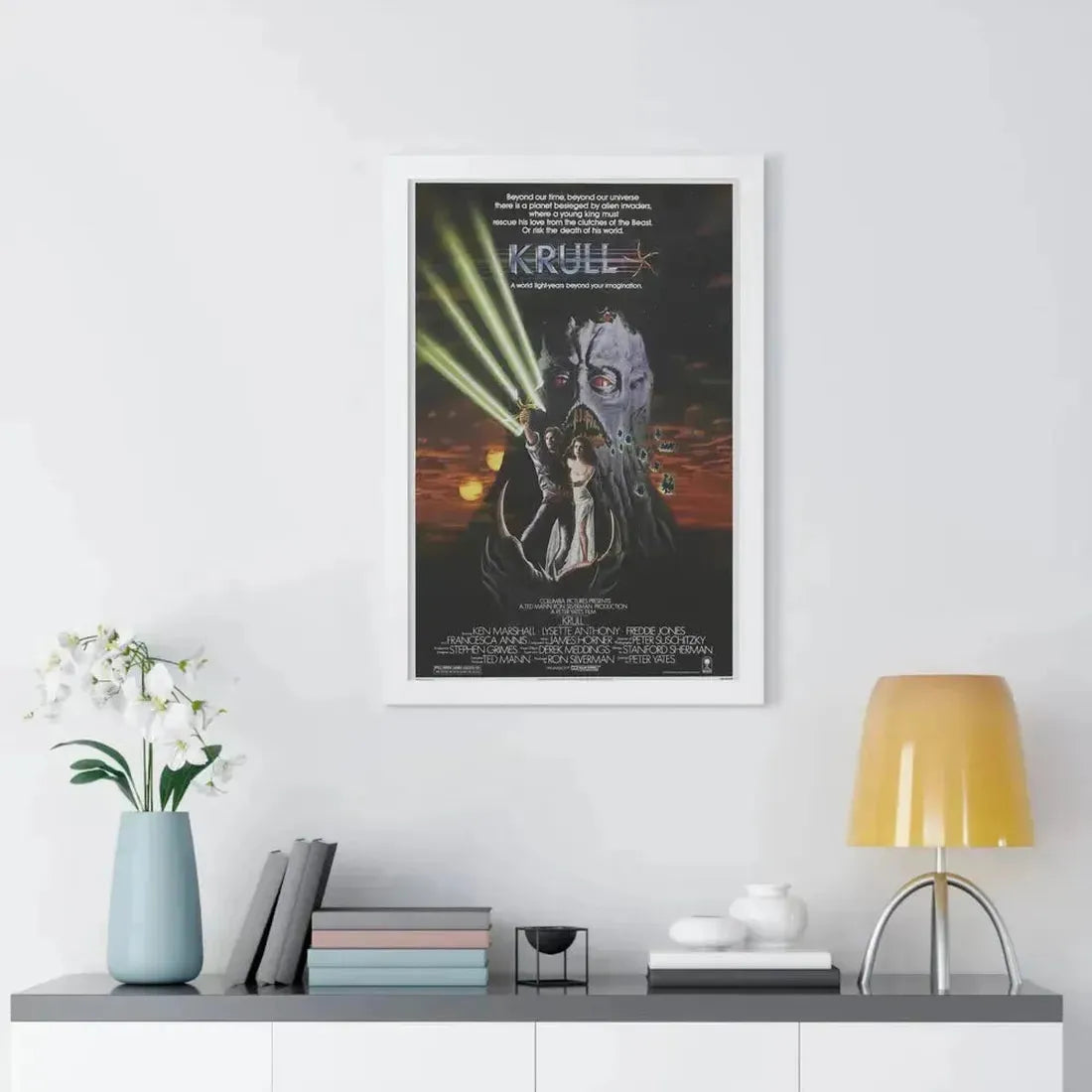 KRULL 1983 - Framed Movie Poster - The Sticker Space