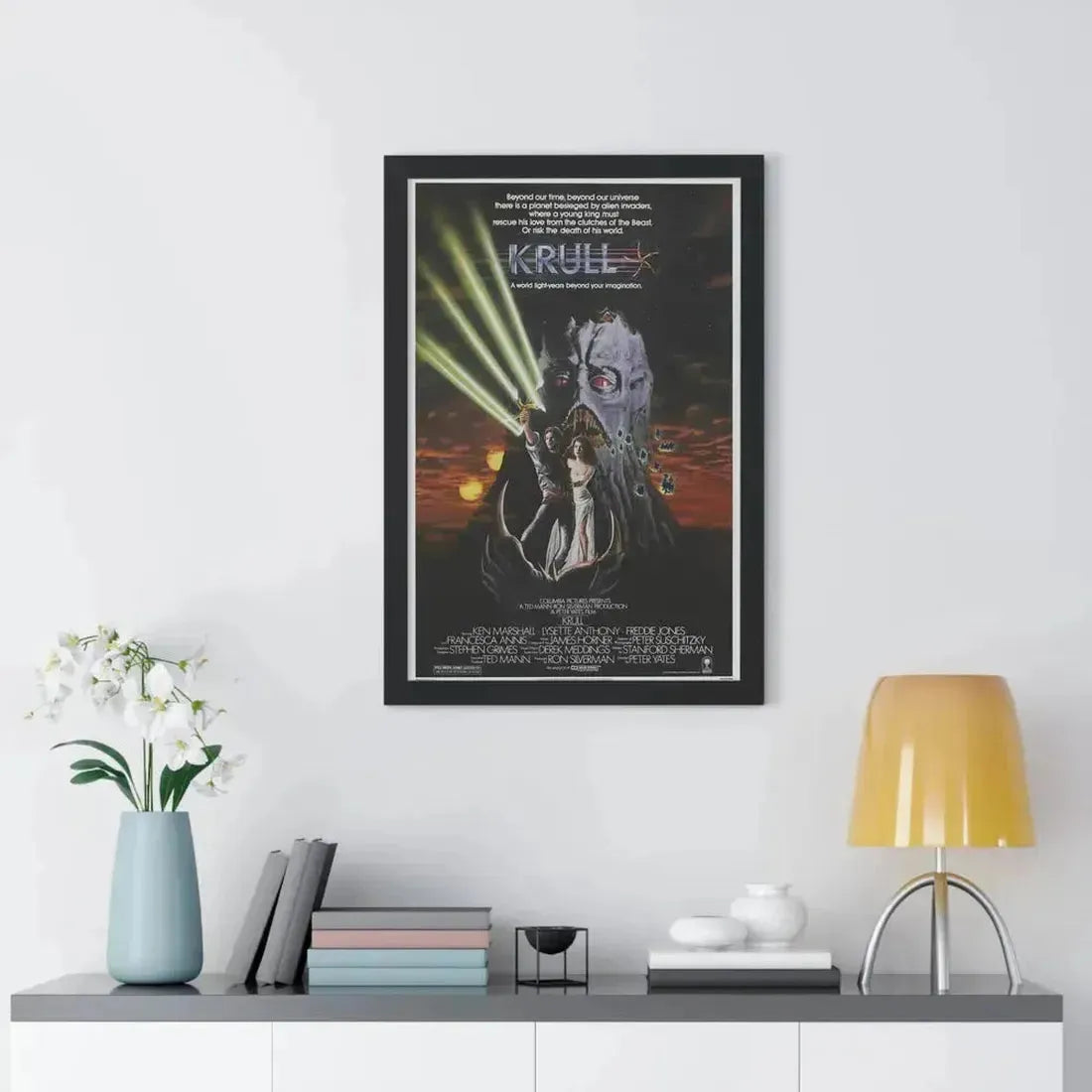 KRULL 1983 - Framed Movie Poster - The Sticker Space