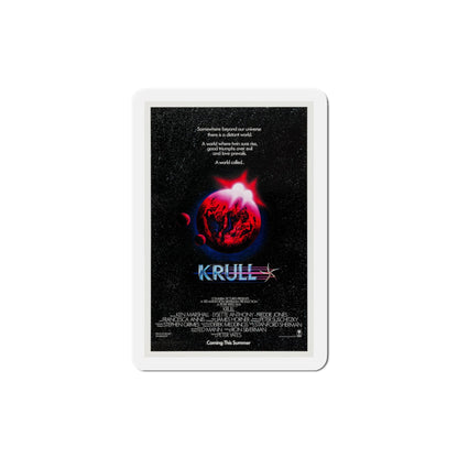 Krull 1983 Movie Poster Die-Cut Magnet-3" x 3"-The Sticker Space