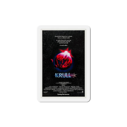 Krull 1983 Movie Poster Die-Cut Magnet-4" x 4"-The Sticker Space