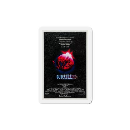 Krull 1983 Movie Poster Die-Cut Magnet-5" x 5"-The Sticker Space