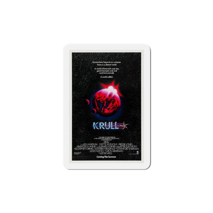 Krull 1983 Movie Poster Die-Cut Magnet-6 × 6"-The Sticker Space