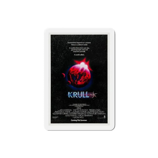 Krull 1983 Movie Poster Refrigerator Magnet 2 Inch - The Sticker Space