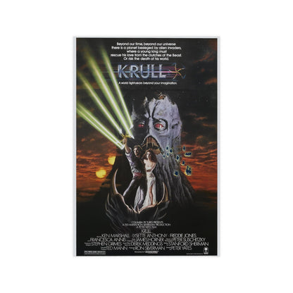 KRULL 1983 - Paper Movie Poster-12″ x 18″ (Vertical)-The Sticker Space
