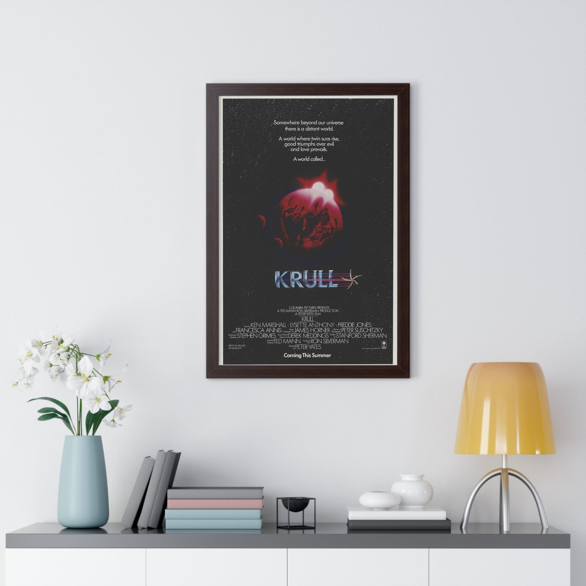 KRULL (TEASER) 1983 - Framed Movie Poster-The Sticker Space