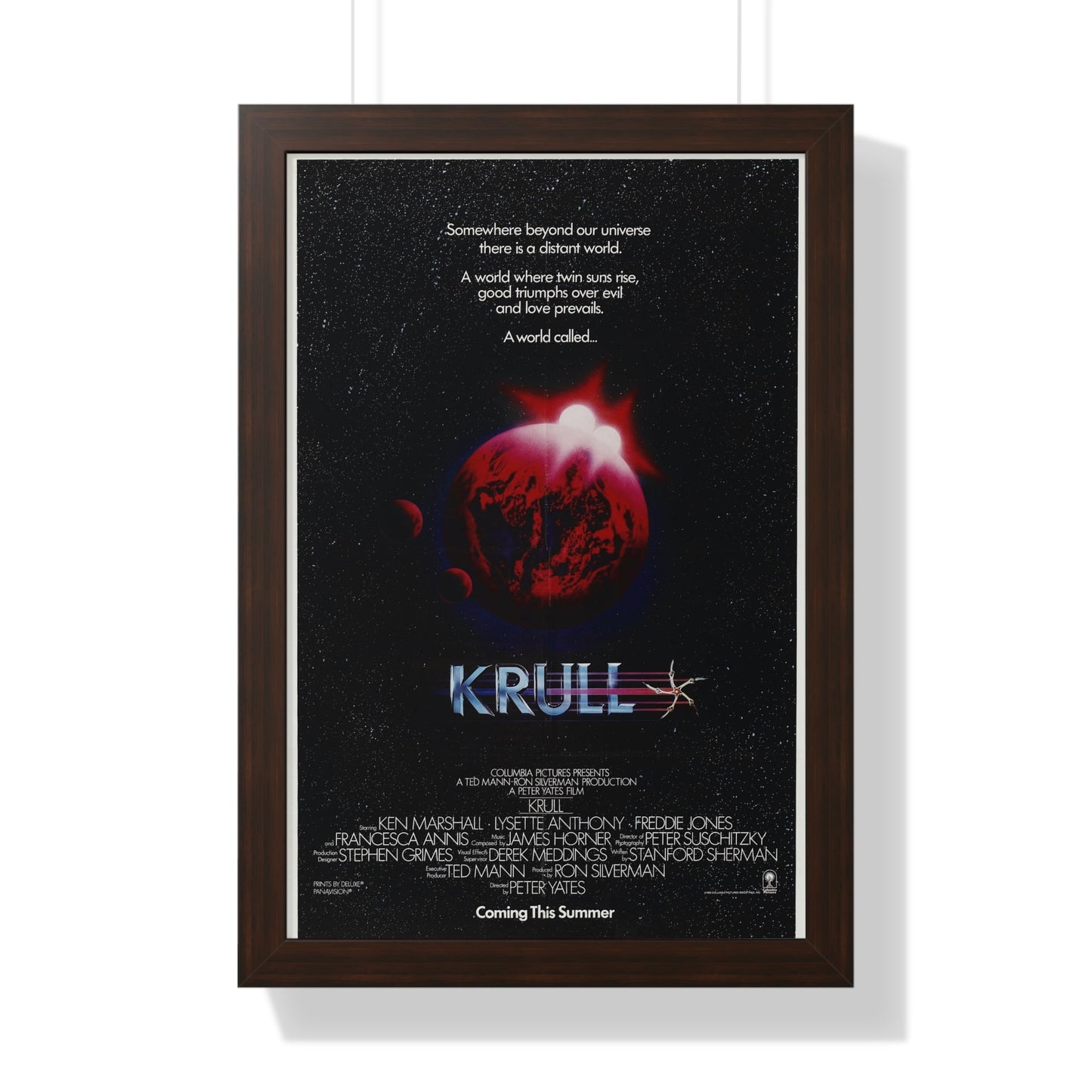 KRULL (TEASER) 1983 - Framed Movie Poster-16″ x 24″-The Sticker Space