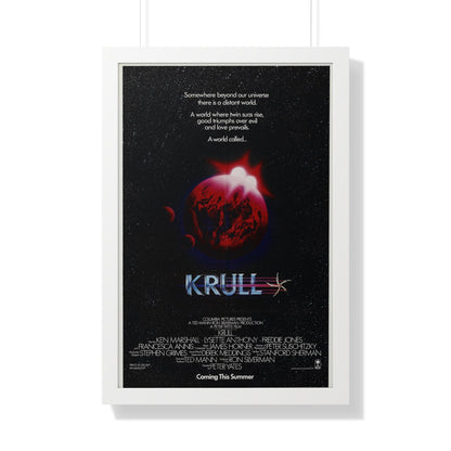 KRULL (TEASER) 1983 - Framed Movie Poster-20" x 30"-The Sticker Space