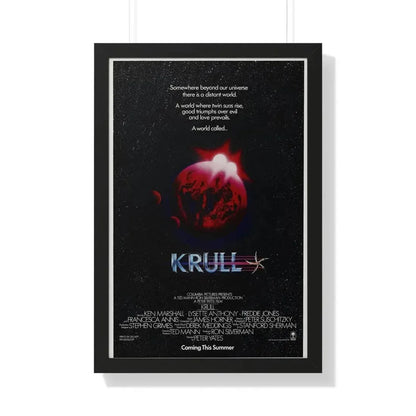 KRULL (TEASER) 1983 - Framed Movie Poster - The Sticker Space